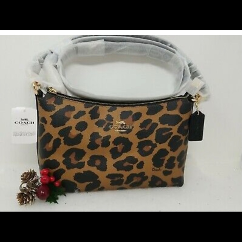 Leopard Coach Purse